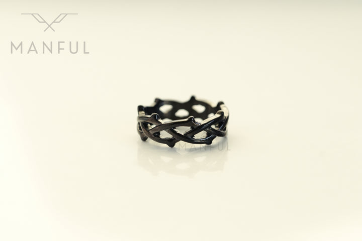 Thorn Ring (Black) - Manful