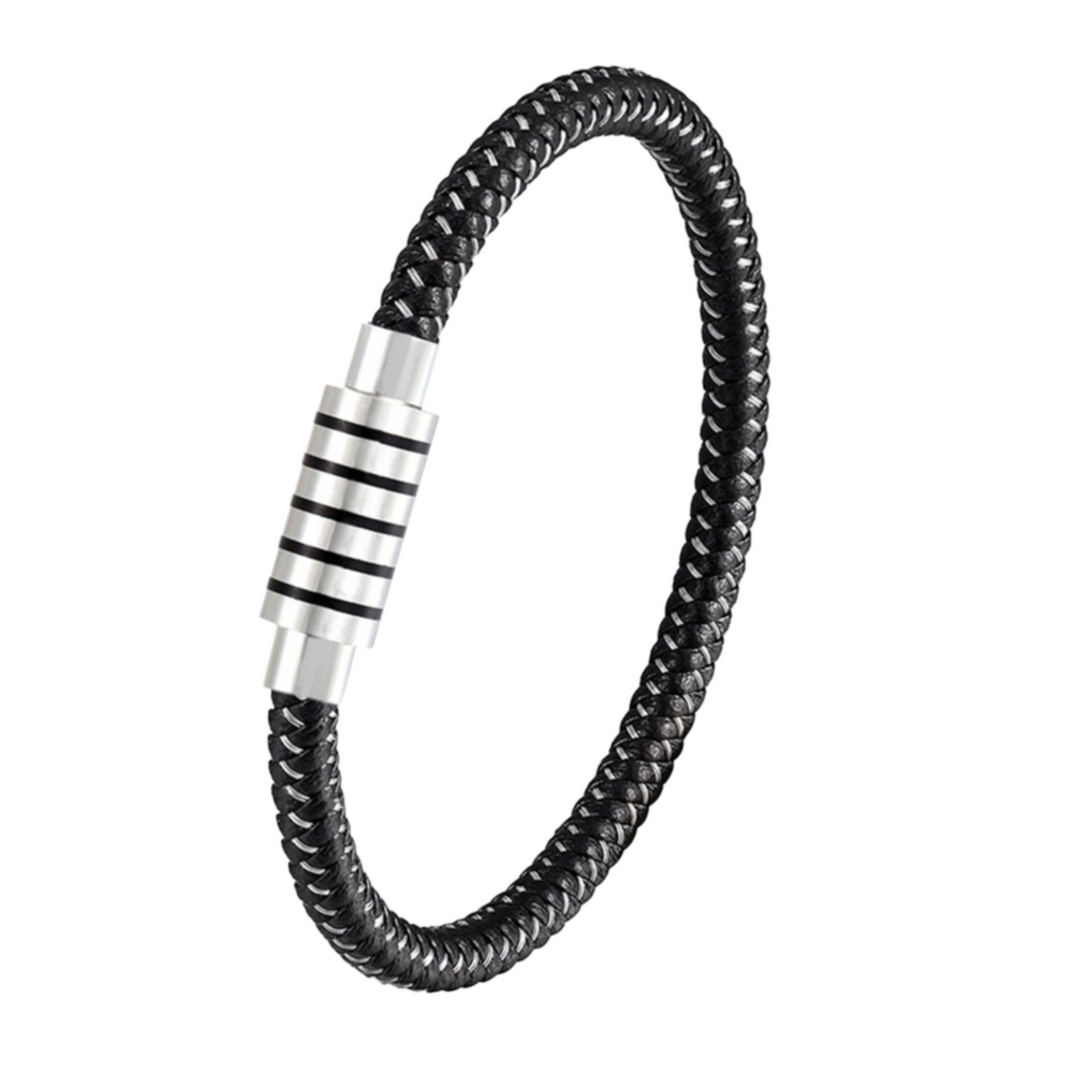 Steel Wire Bracelet (Black) - ManfulCo