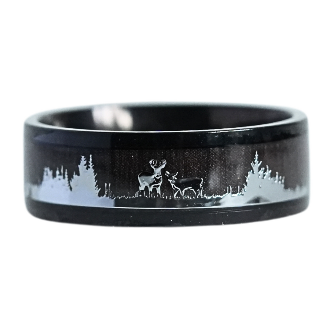 Deer Forest Ring - Manful
