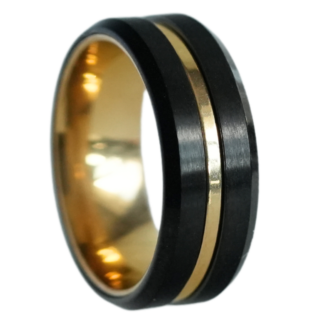 Gold & Black Band - Manful
