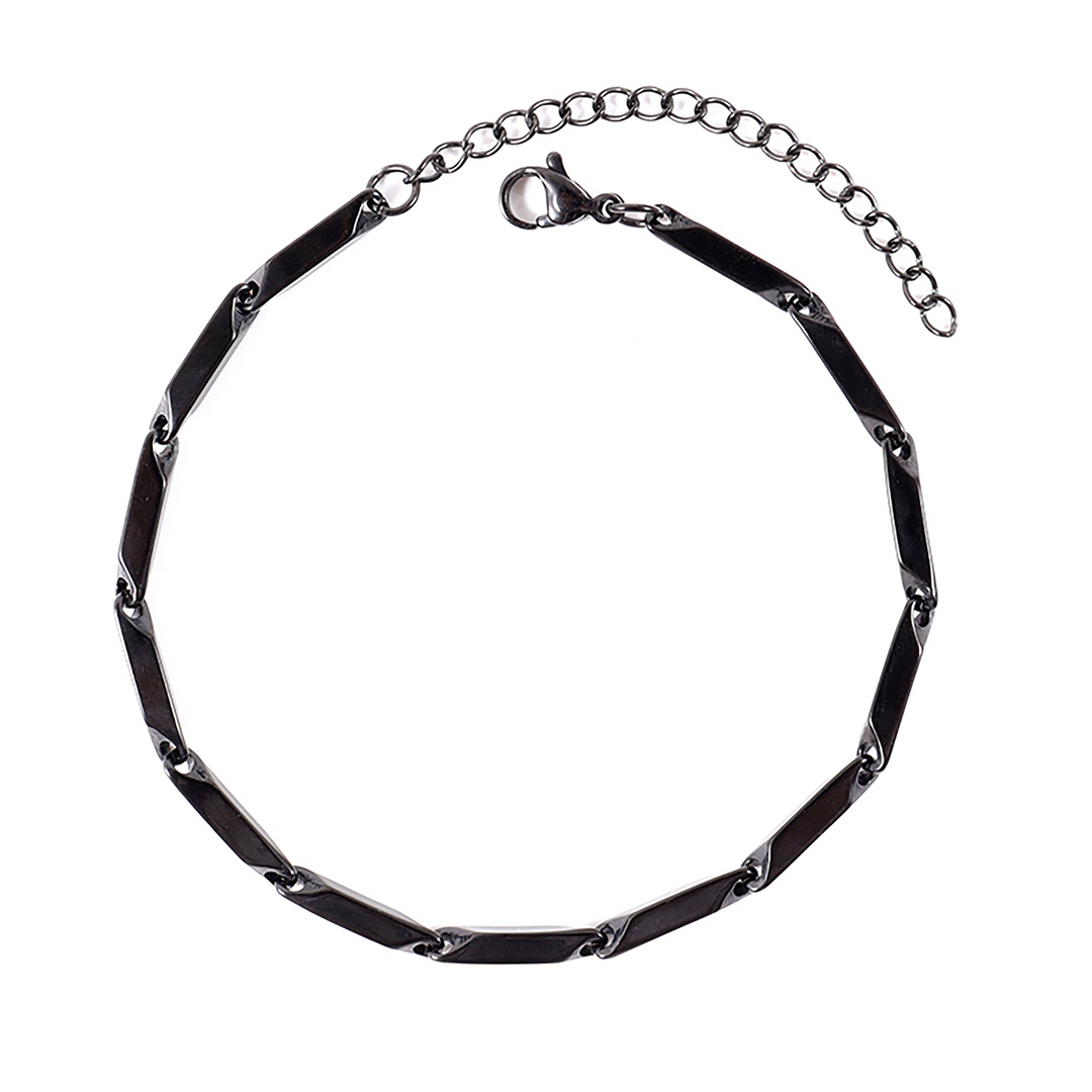 Block Chain Bracelet (Black) - Manful