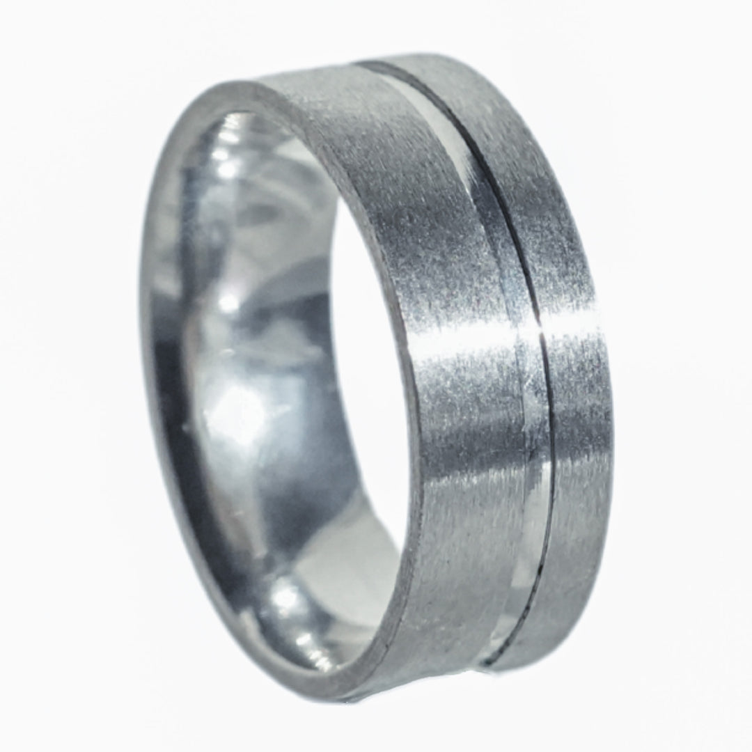 Off-balance Silver Band - Manful