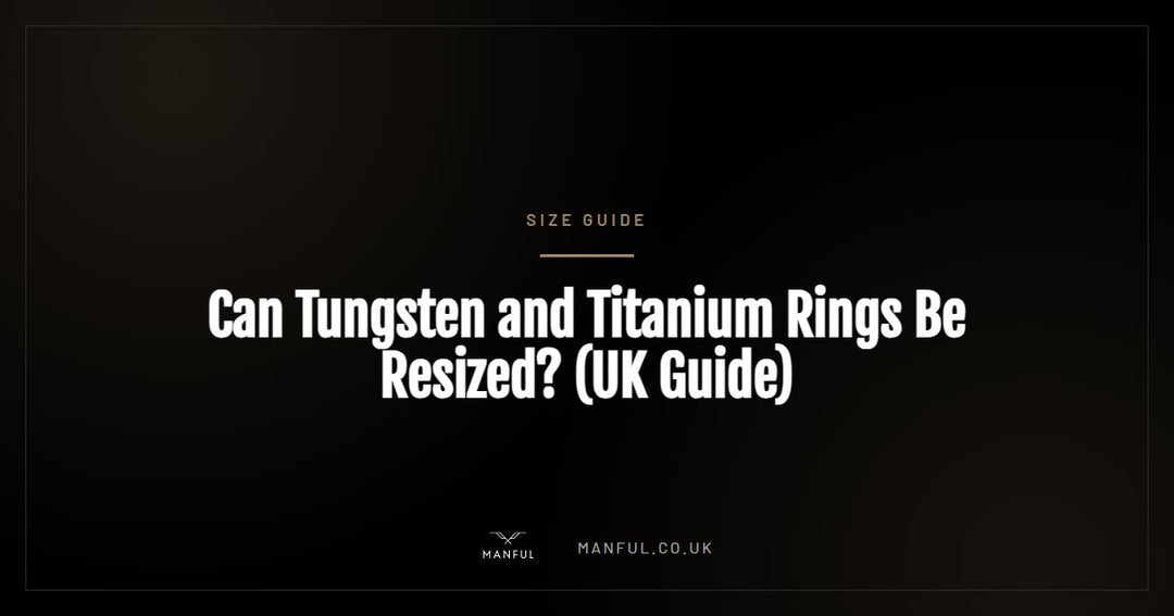 Can Tungsten and Titanium Rings Be Resized? (UK Guide)