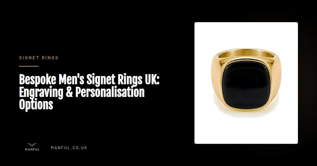 Bespoke Men's Signet Rings UK: Engraving & Personalisation Options