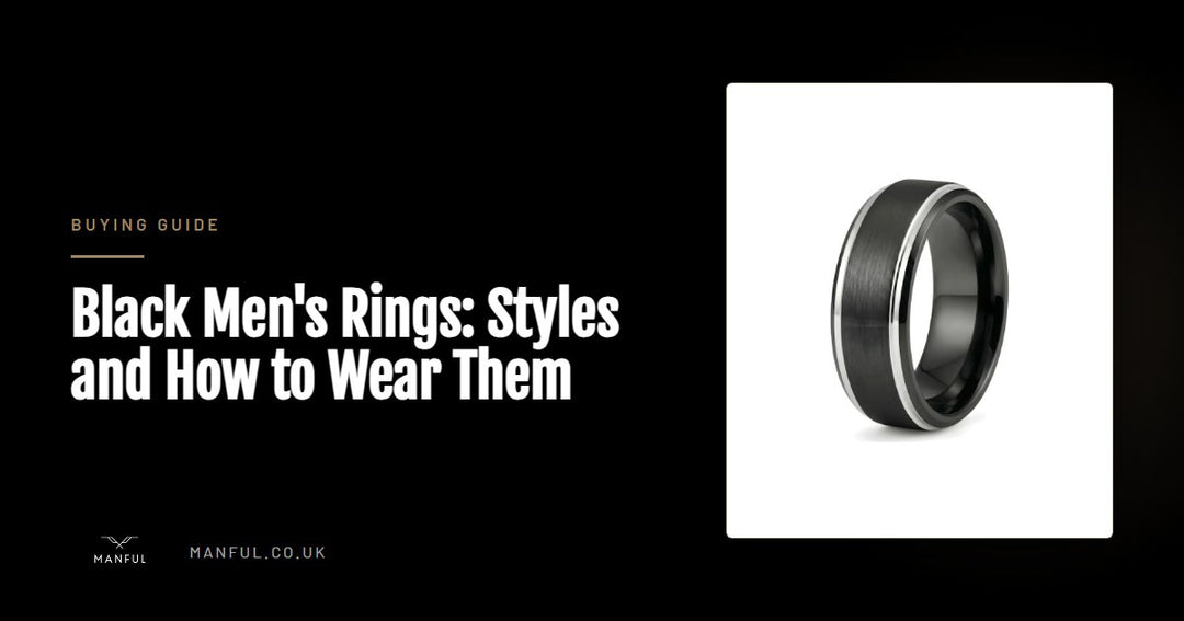 Black Men's Rings: Styles and How to Wear Them