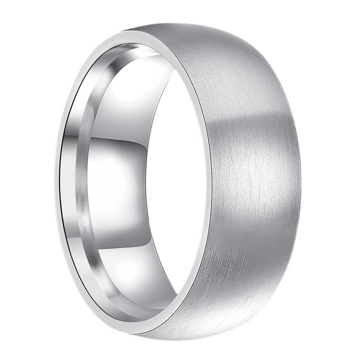 Brushed Titanium Band (Silver) - ManfulCo