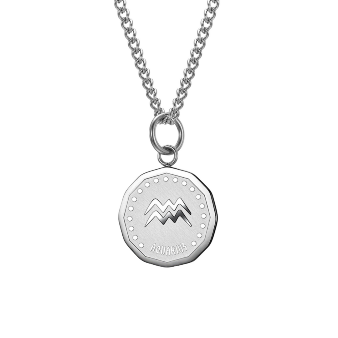 Zodiac Aquarius Necklace - ManfulCo