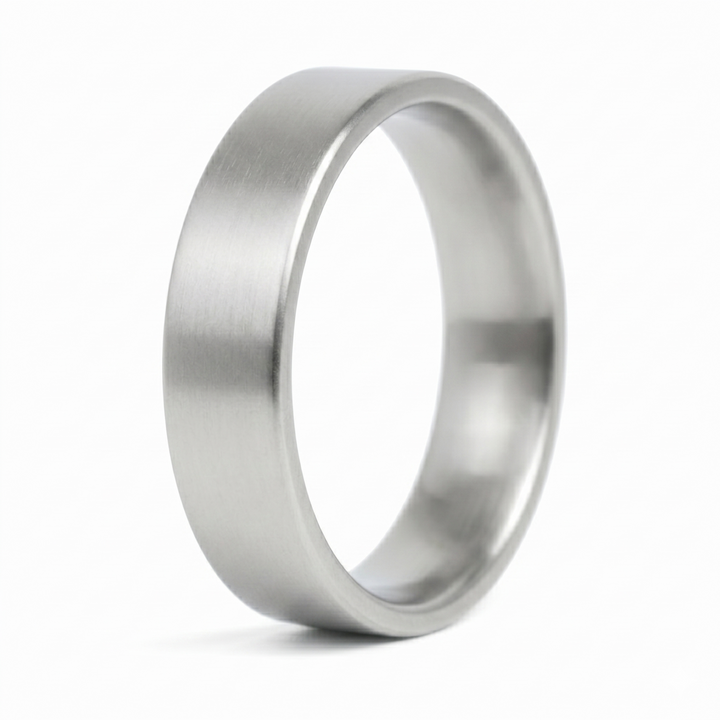 Simple 6mm Ring (Silver) - Manful
