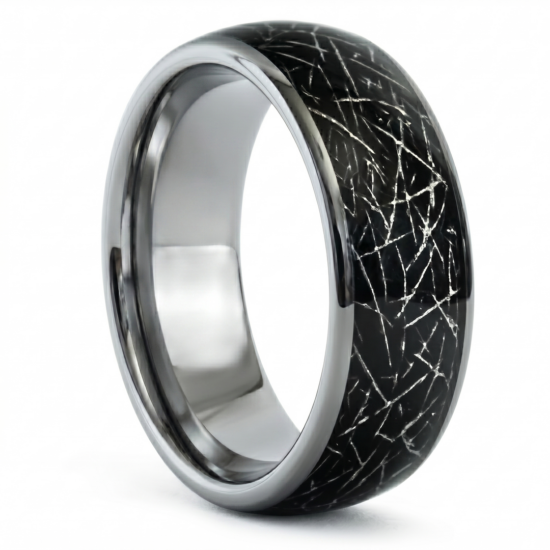 Meteorite Fragment Ring - Manful
