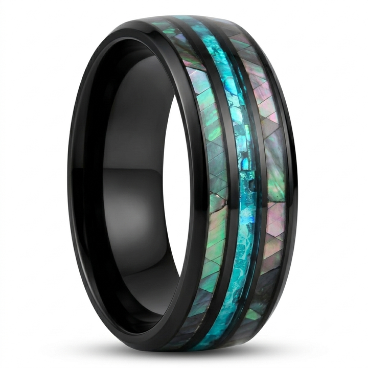Blue Crystal Ring - Manful
