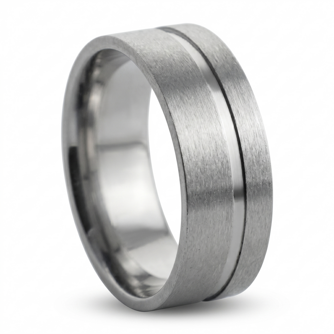 Off-balance Silver Band - Manful