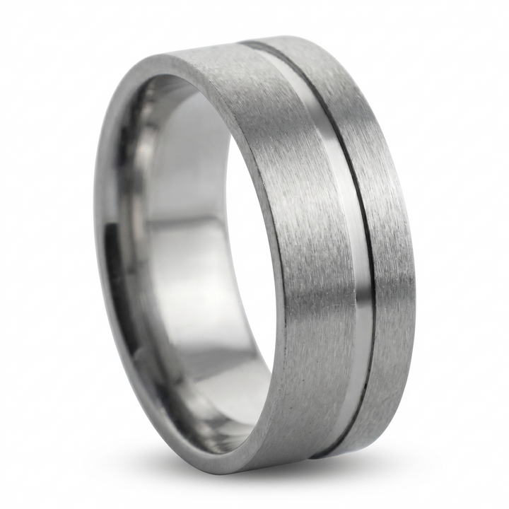 Off-balance Silver Band - Manful