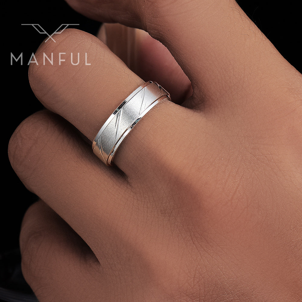 Spiral Ring (Silver) - ManfulCo