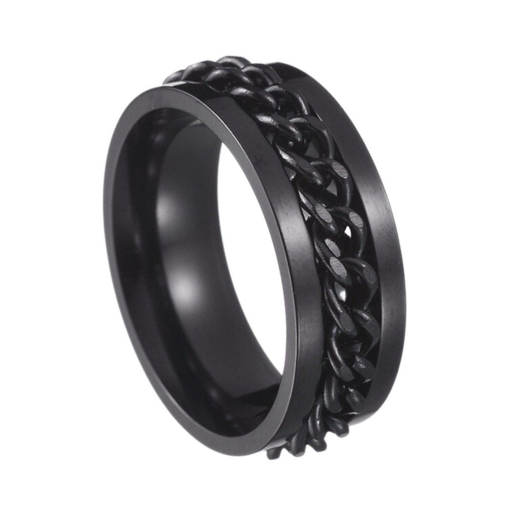 Spinner Ring (Black) - ManfulCo