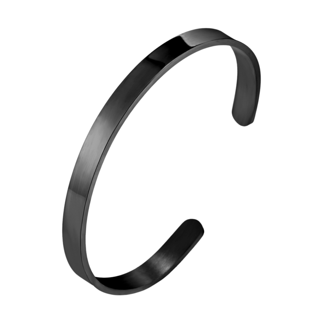 Adjustable Bangle (Black) - ManfulCo