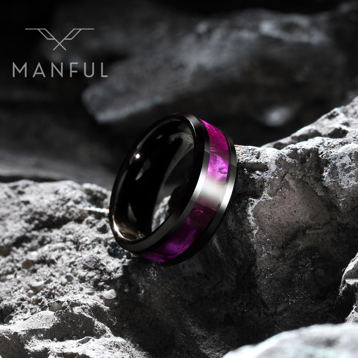 Glowstone Ring (Purple) - ManfulCo