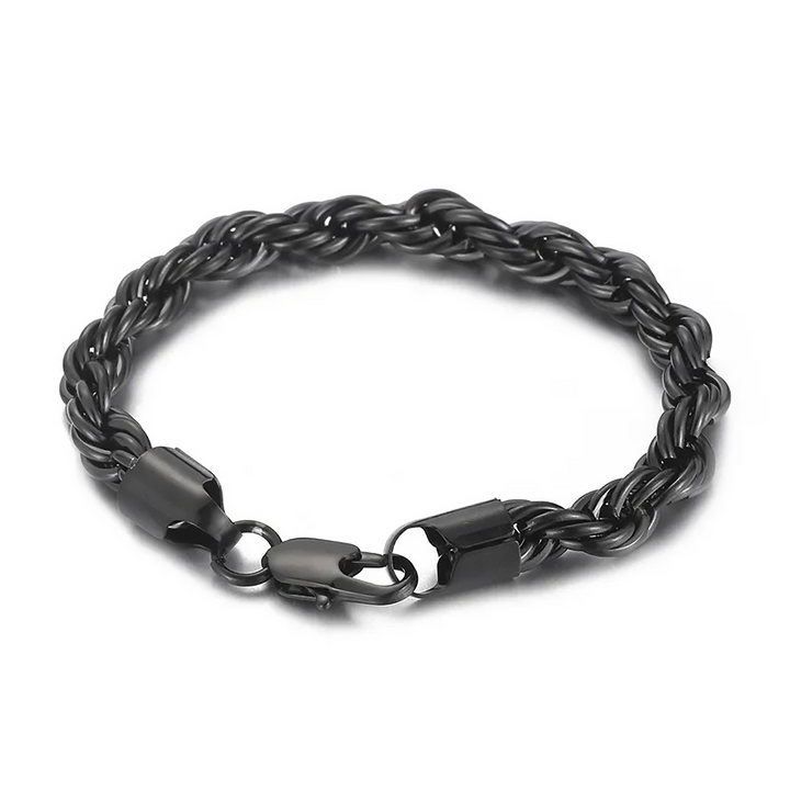 Rope Chain Bracelet (Black)