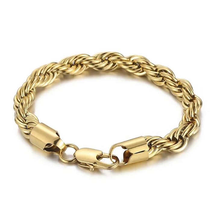 Rope Chain Bracelet (Gold)