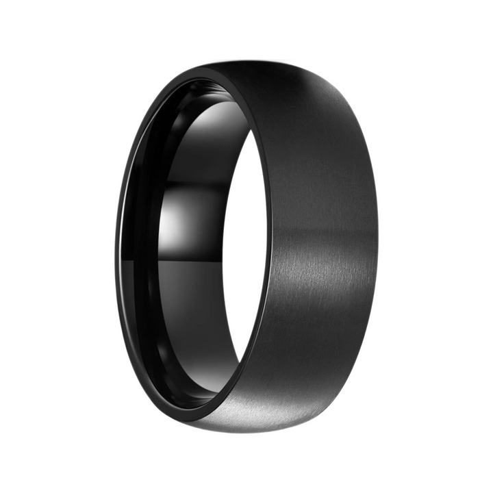 Brushed Titanium Band (Black)