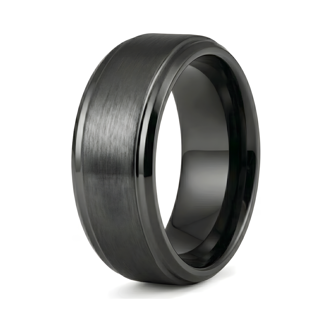 Brushed Tungsten Band (Black)