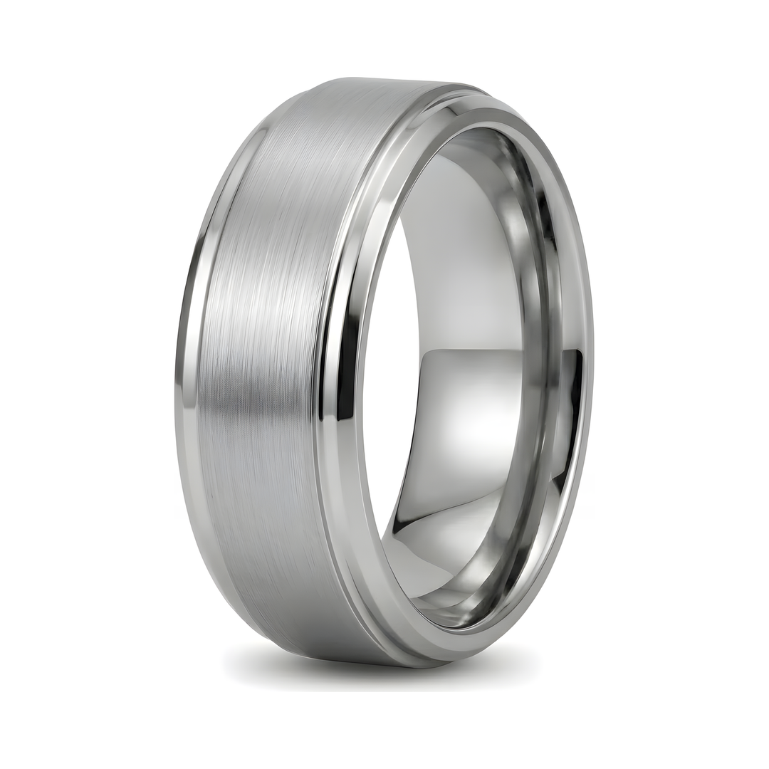 Brushed Tungsten Band (Silver)