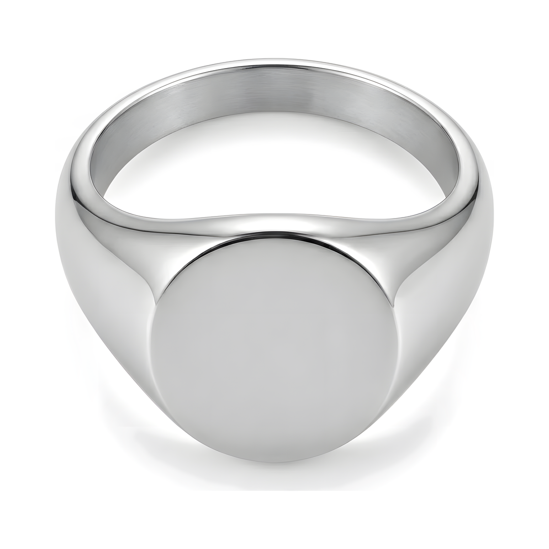 Classic Silver Signet Ring
