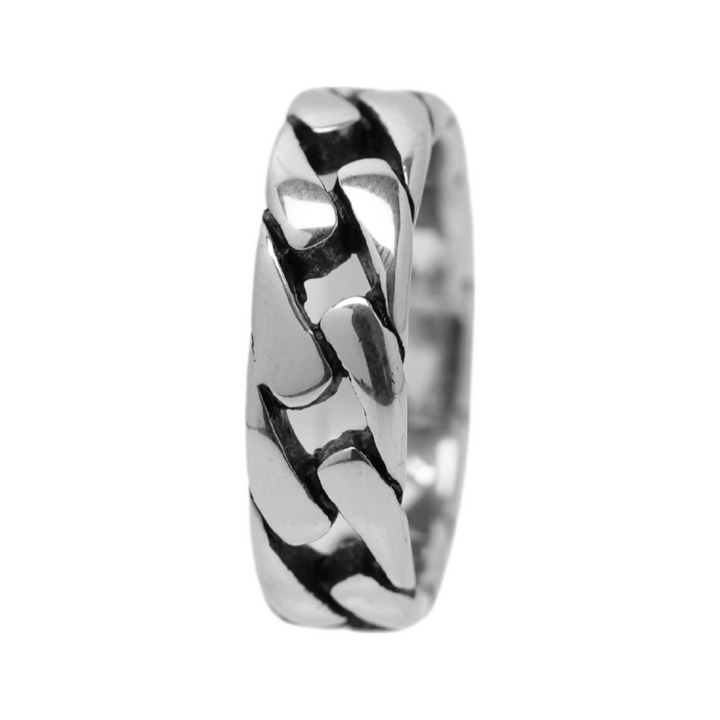 Cuban Chain Ring (Silver)