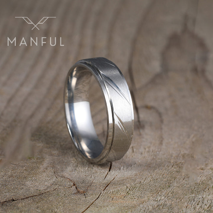 Spiral Ring (Silver) - ManfulCo