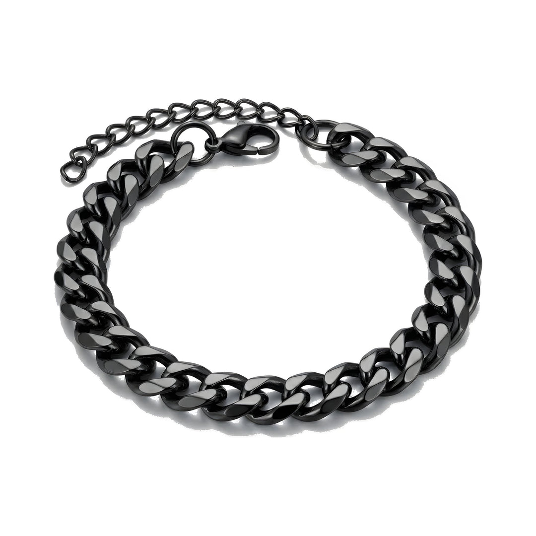Cuban Chain Bracelet (Black)