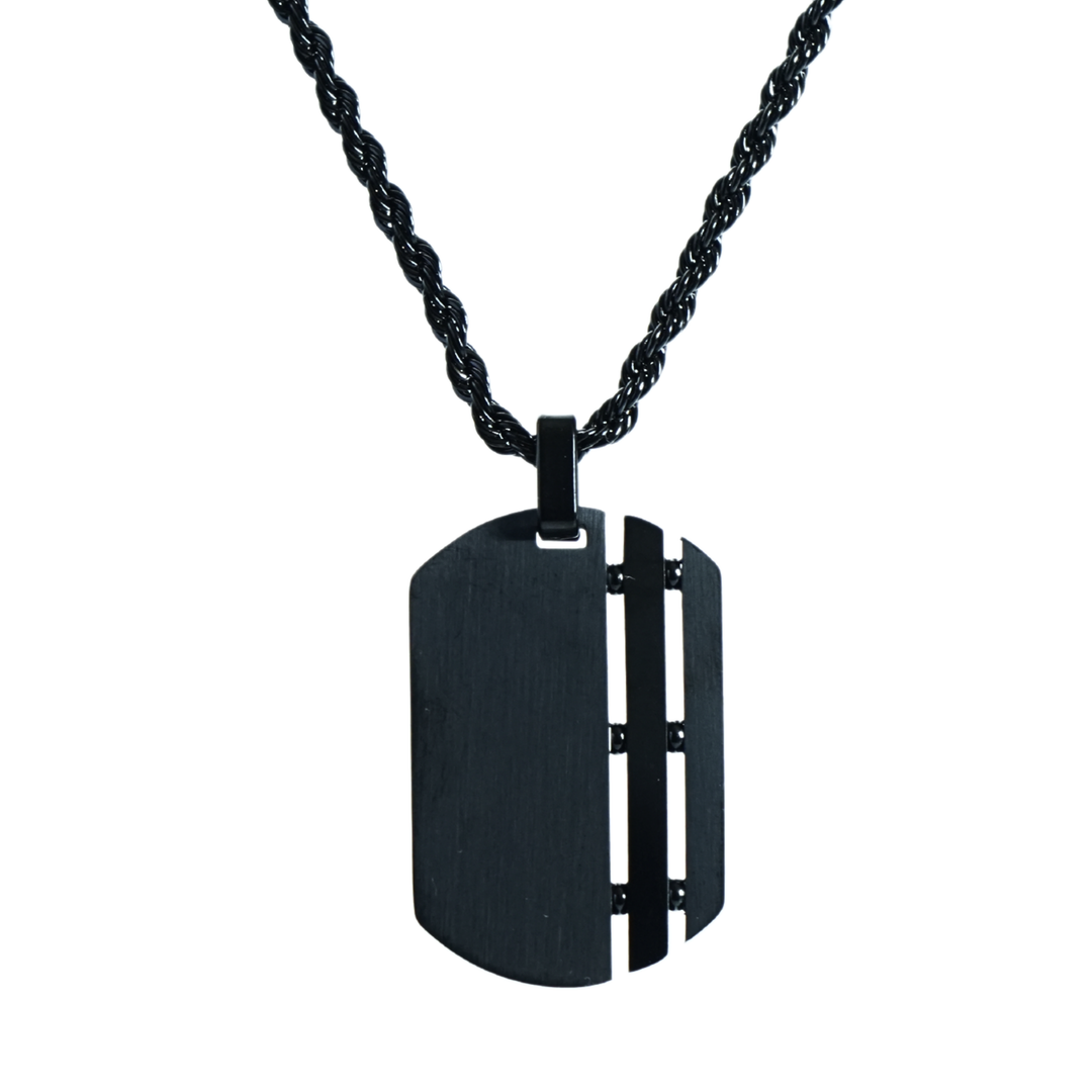 Dog Tag Chain (Black)