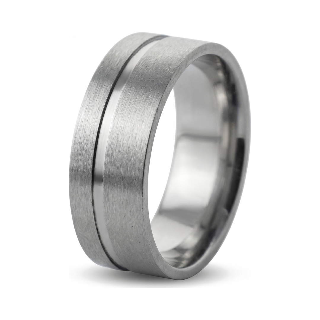 Off-balance Silver Band
