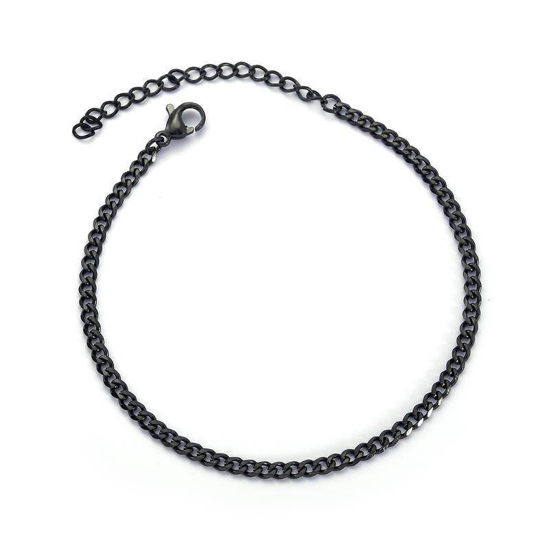 Cuban Chain Bracelet (Black)