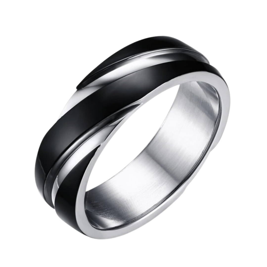 Silver Whirlwind Ring - ManfulCo