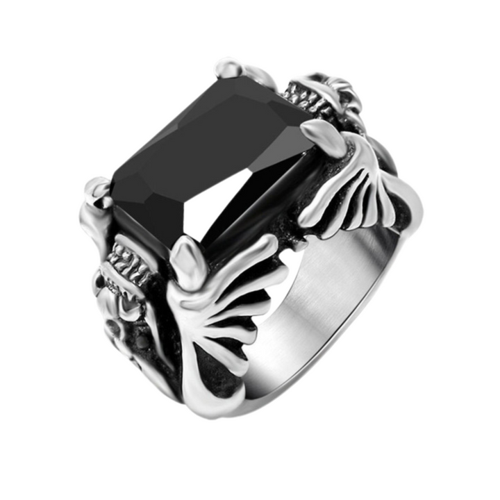 Onyx Dragon Ring - ManfulCo