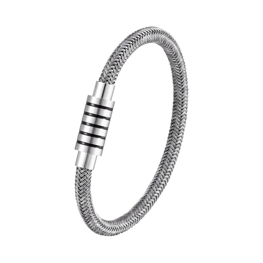 Steel Wire Bracelet (Silver)