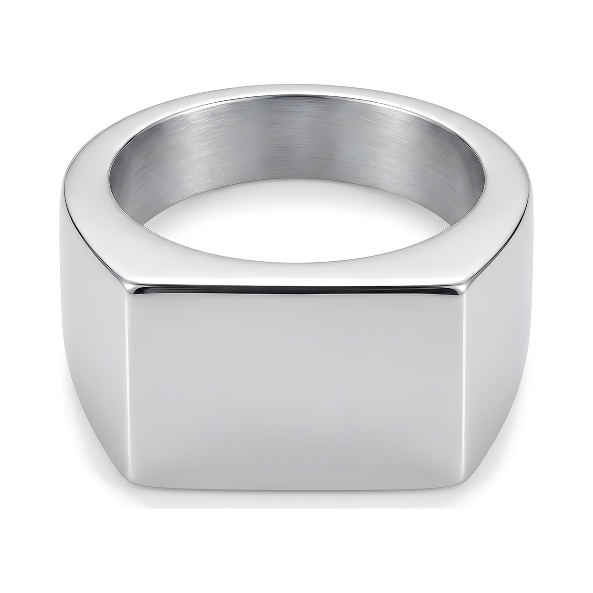 Rectangular Signet Ring (Silver)