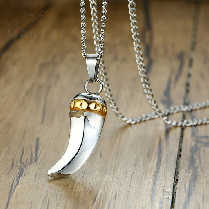 Wolf Fang Pendant - ManfulCo