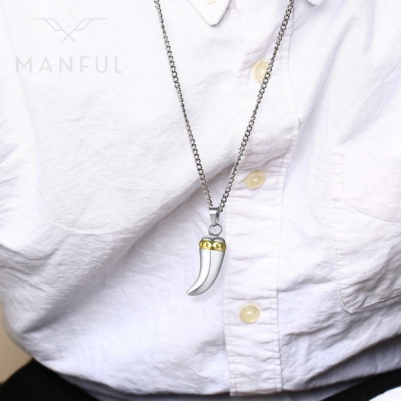 Wolf Fang Pendant - ManfulCo